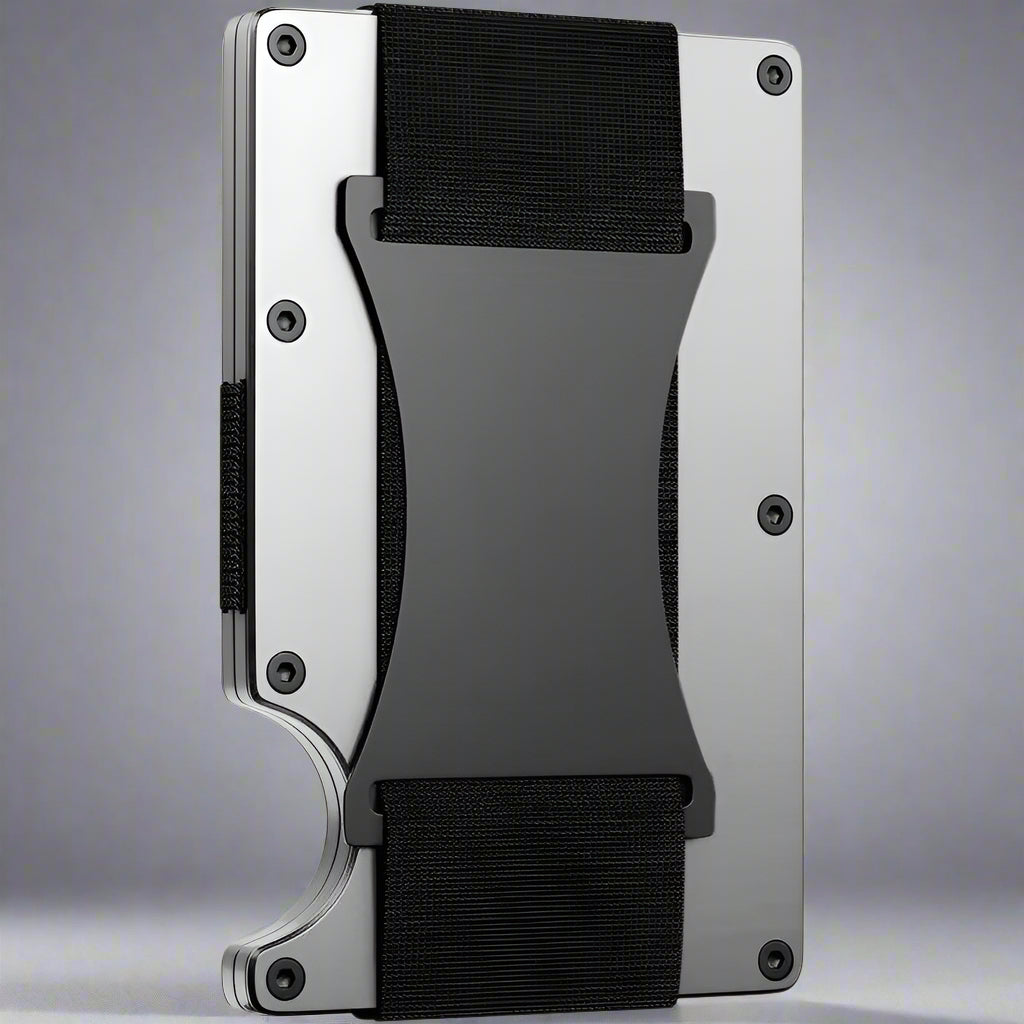 Carbon Fiber Wallet - RFID Blocking Metal Card Holder