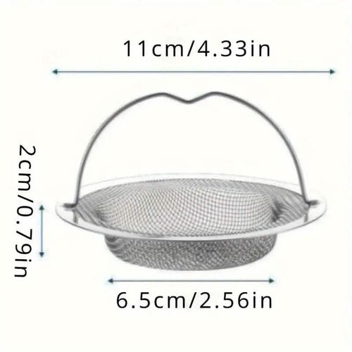 2-Pack: Stainless Steel Drain Plug with Non-Slip Handle
