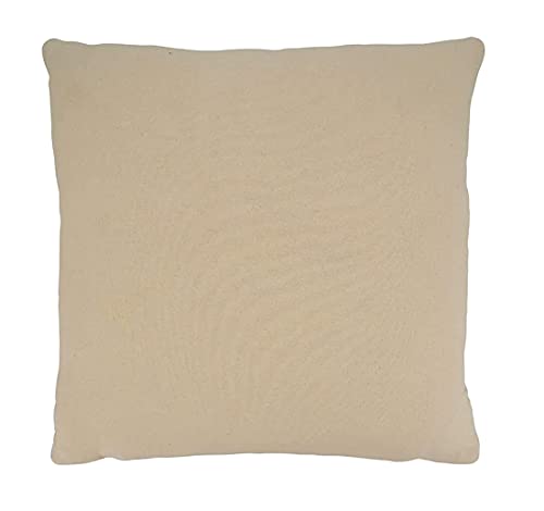 Fennco Styles Woven Striped Tassel Decorative Cotton Throw Pillow - Textured Cushion for Home, Couch, Bedroom, Living Room and Office Décor