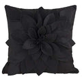 Fennco Styles Sara's Garden Petal Decorative Throw Pillow. 17 Inch Square.