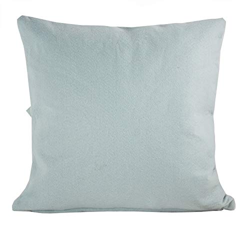 Fennco Styles Sara's Garden Petal Decorative Throw Pillow. 17 Inch Square.