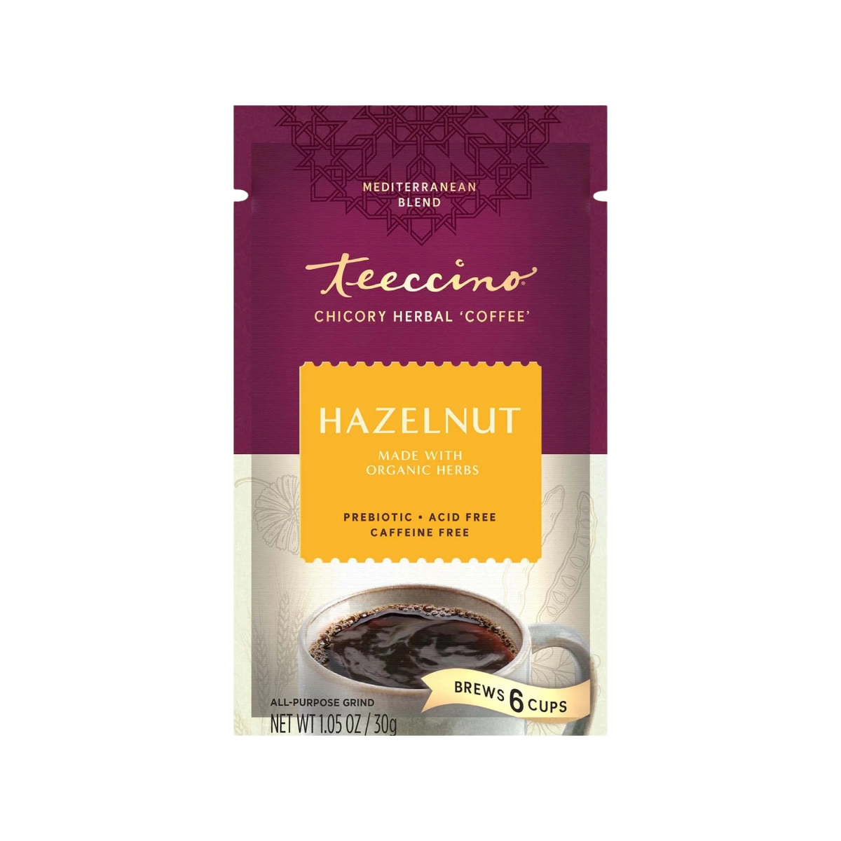 Hazelnut Chicory Herbal Coffee