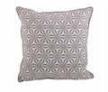 Fennco Styles Tile Down Filled Decorative Throw Pillow (Taupe case only)