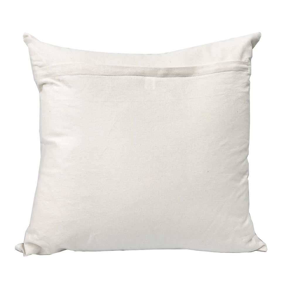 Fennco Styles Stitched Ink Blot Amable Design Cotton Down Filled Throw Pillow 20" W x 20" L