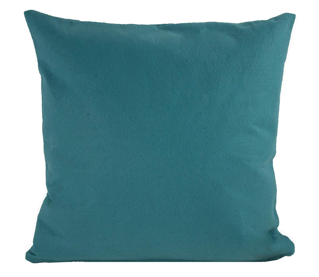 Fennco Styles Sara's Garden Petal Decorative Throw Pillow. 17 Inch Square.
