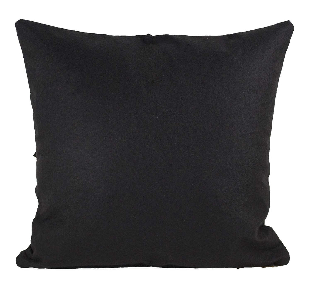 Fennco Styles Sara's Garden Petal Decorative Throw Pillow. 17 Inch Square.