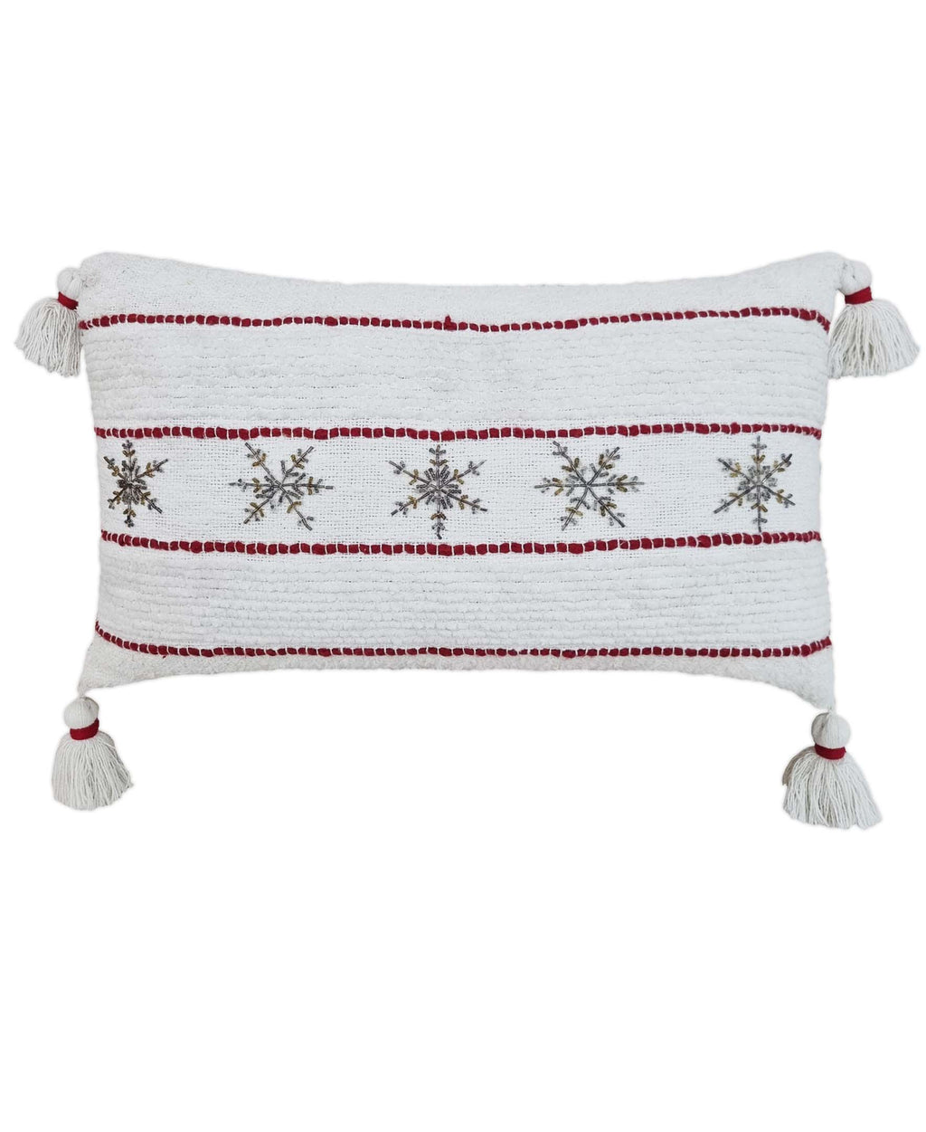 Vibhsa Christmas Decorative Pillow for Holidays 14"x 24"