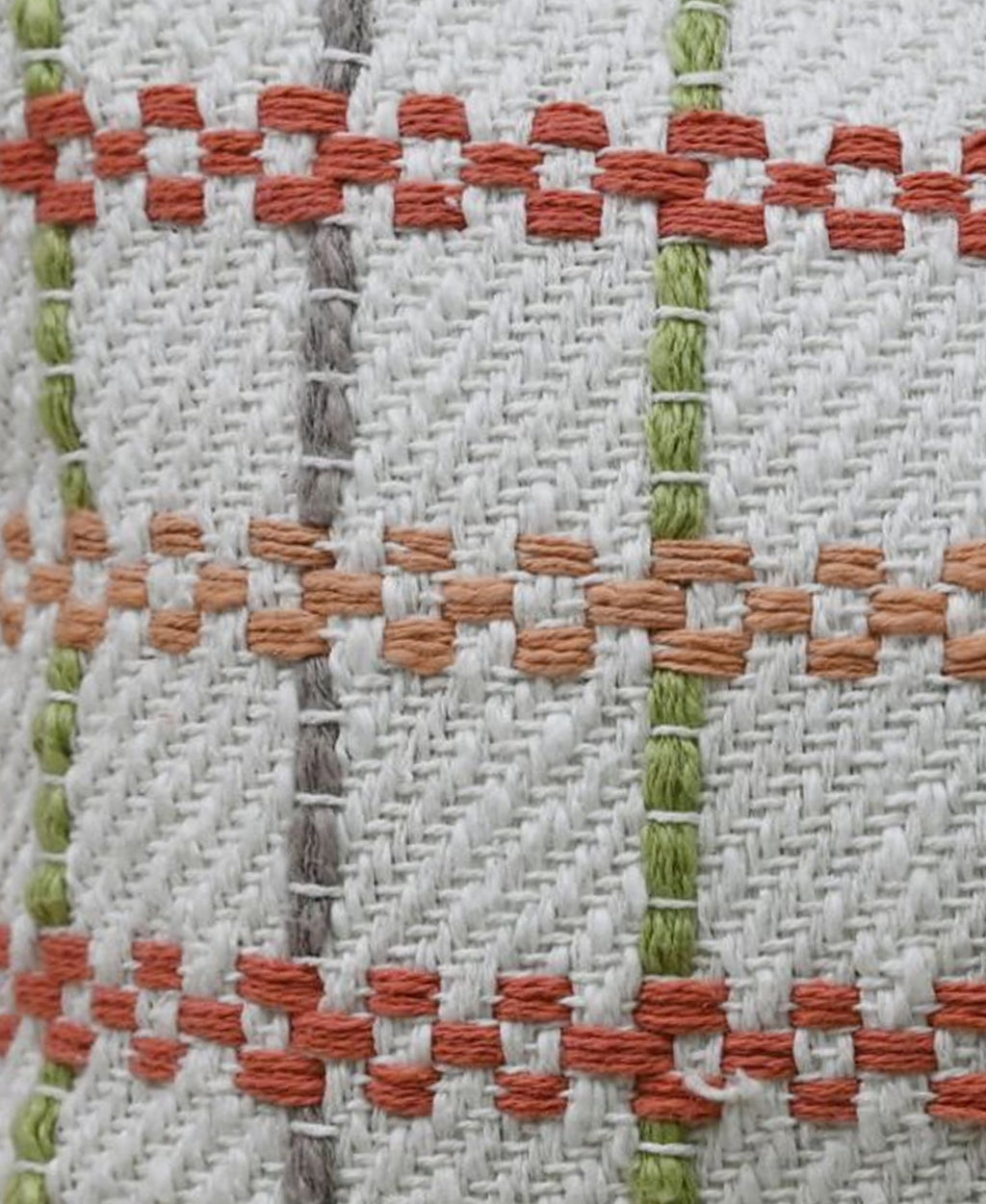 Handwoven Knotted Edging Decorative Throw Pillow, 14"X24"