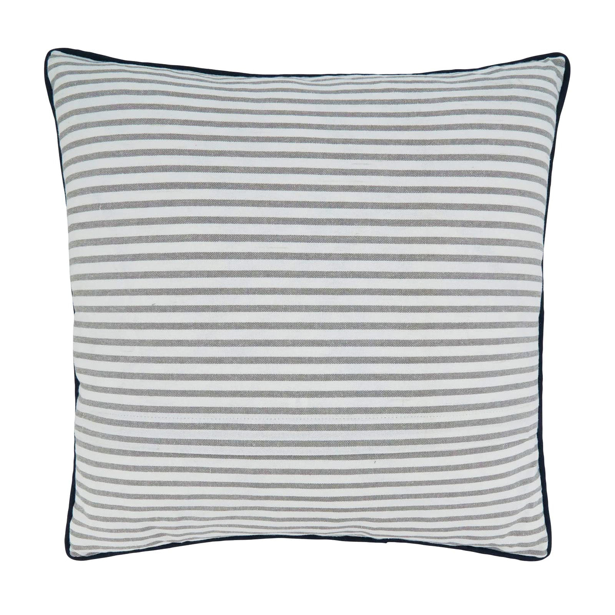 Fennco Styles Summer Sandals, Relax, Live, Laugh Cotton Decorative Throw Pillow Cover 18" W x 18" L - Multicolored Cushion Case for Home, Couch, Bedroom and Living Room