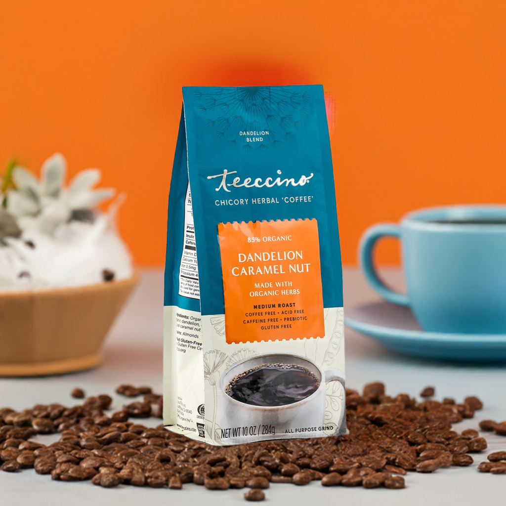 Dandelion Caramel Nut Chicory Herbal Coffee