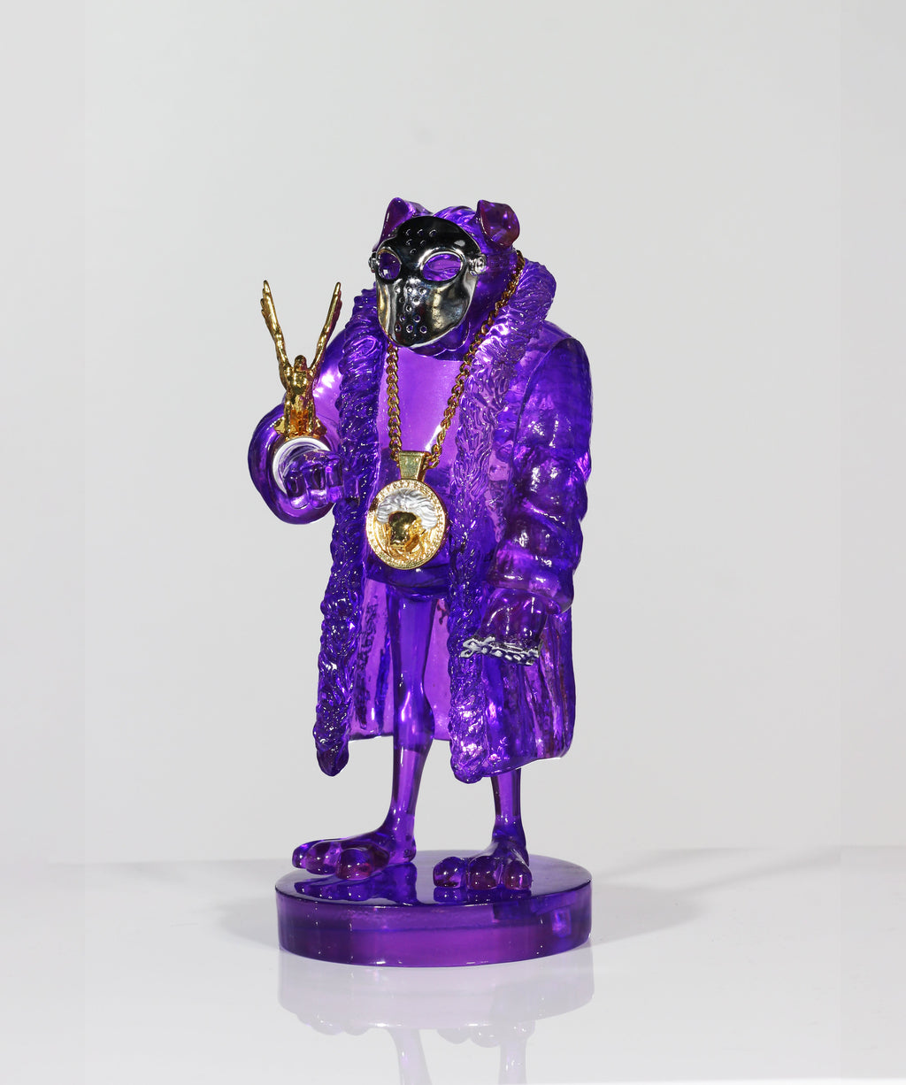 Concrete Jungle x Ghostface Killah- GhostFrank- Translucent Purple