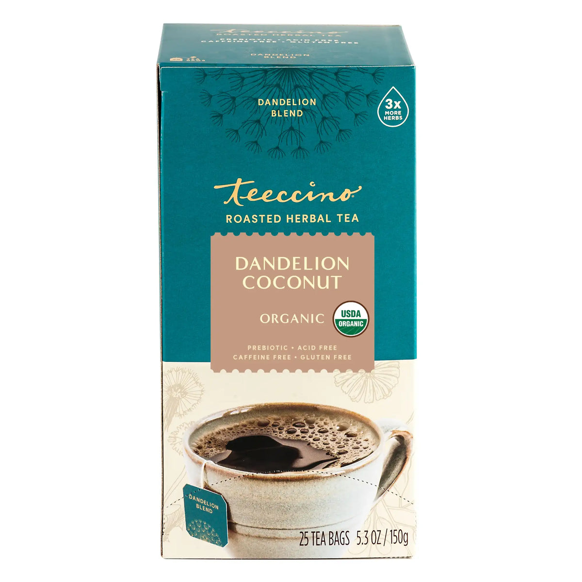Dandelion Coconut Roasted Herbal Tea