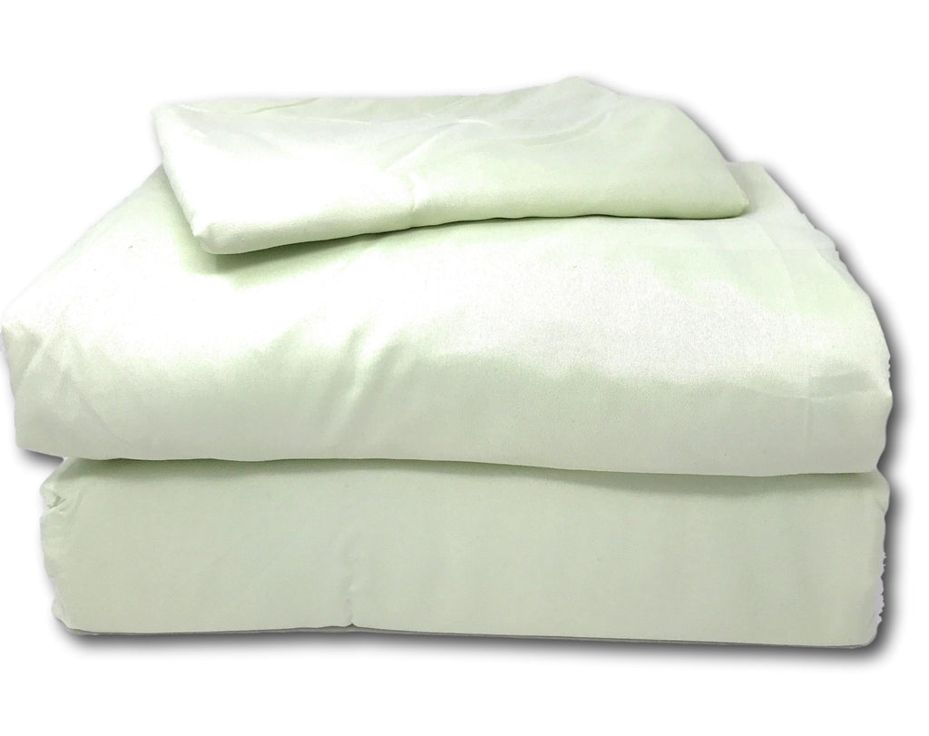 Tache Microfiber Sage Green Bed Sheet Set (202-SG-BSS)
