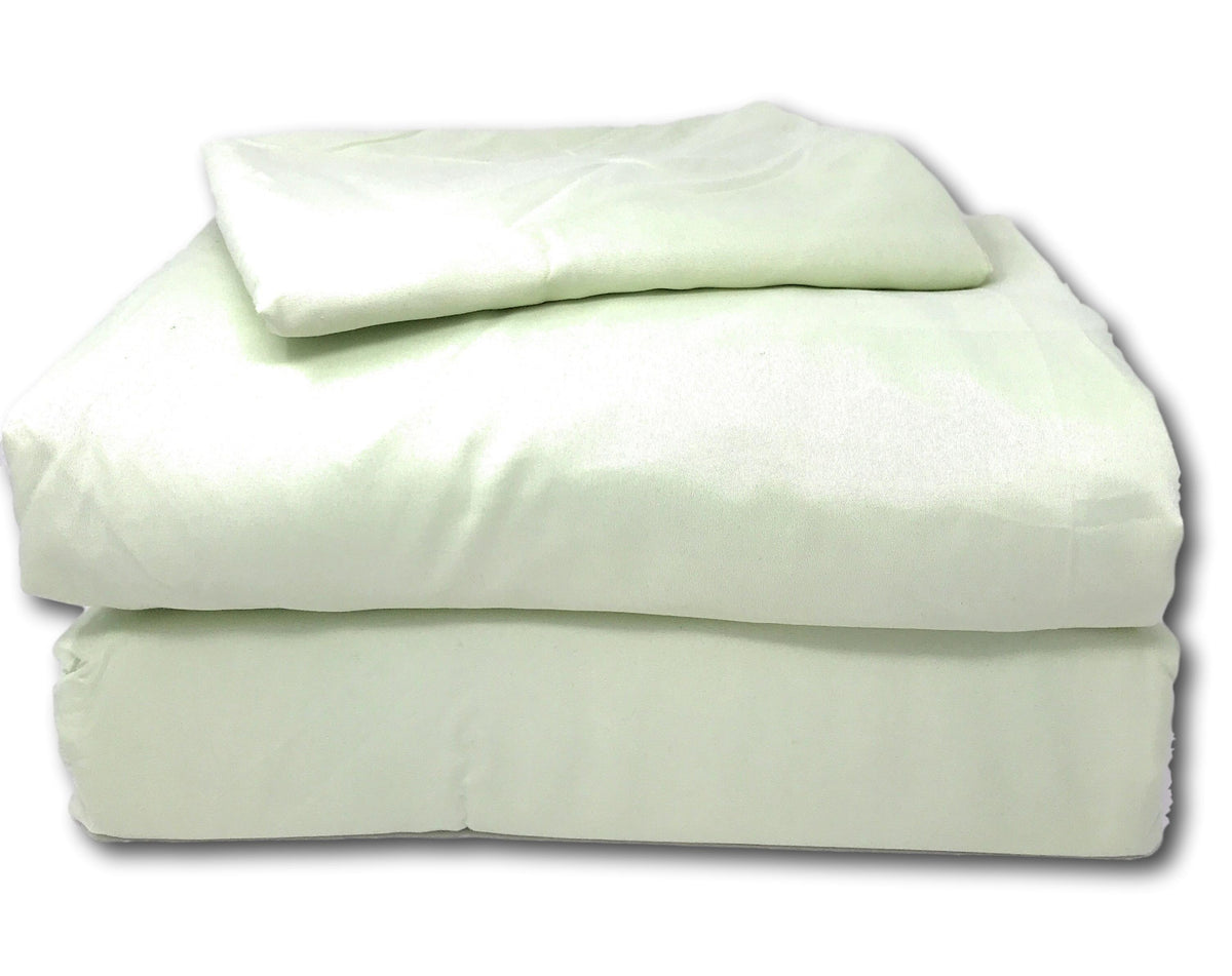 Tache Microfiber Sage Green Bed Sheet Set (202-SG-BSS)