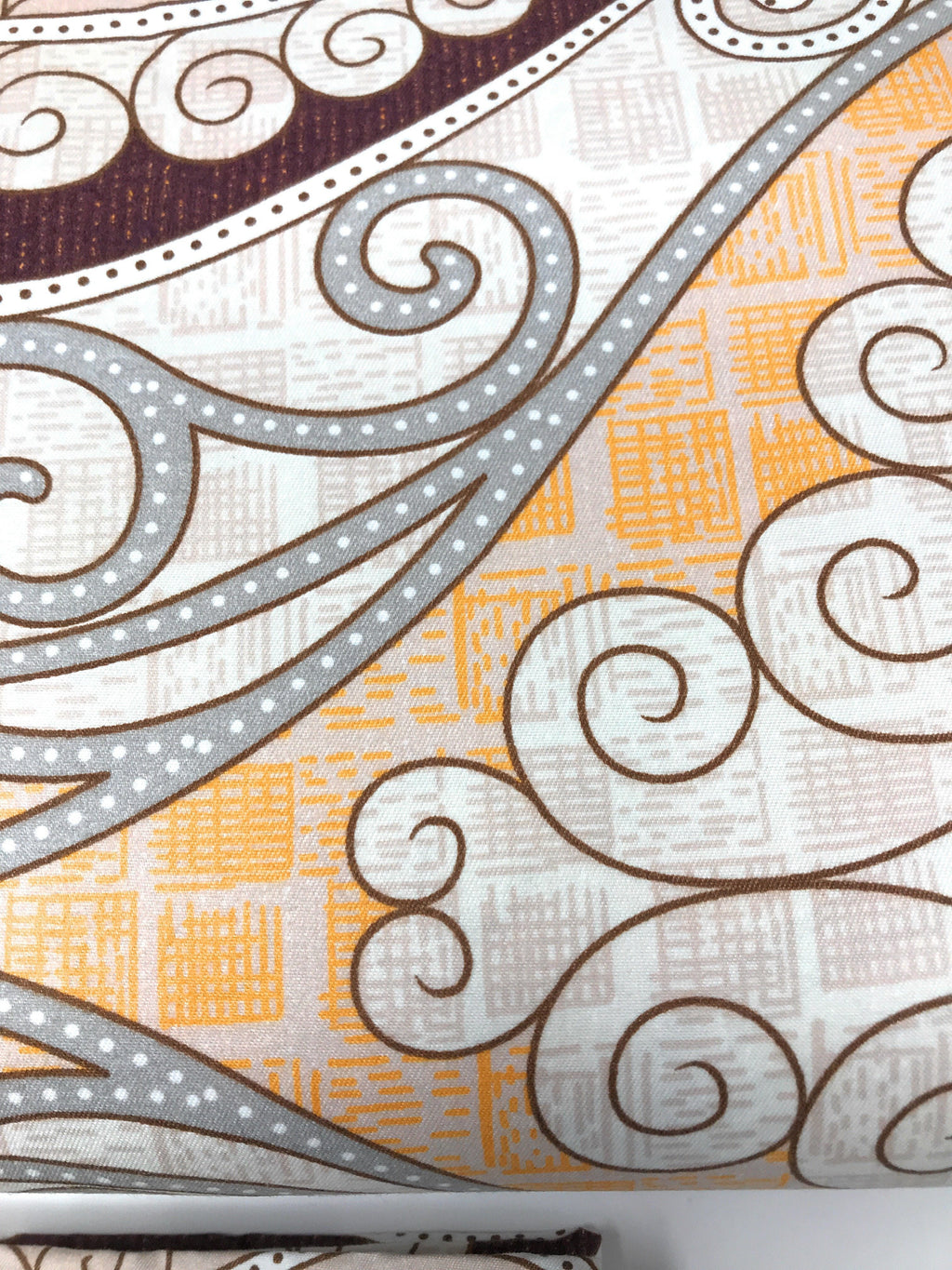 Tache Maroon Mandala Damask Duvet Cover Set Twin (2131)
